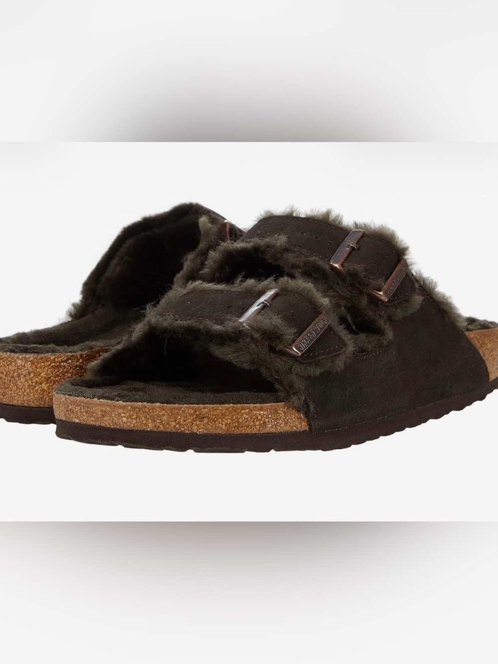 Birkenstock Arizona Shearling in mocca
